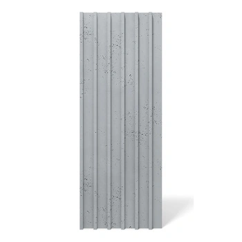 Płyta betonowa na ścianę 3D PB40 1350x510x30, szary S96, beton architektoniczny