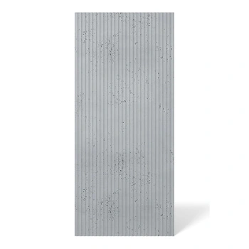 Płyta betonowa na ścianę 3D PB37 1350x600x12, szary S96, beton architektoniczny